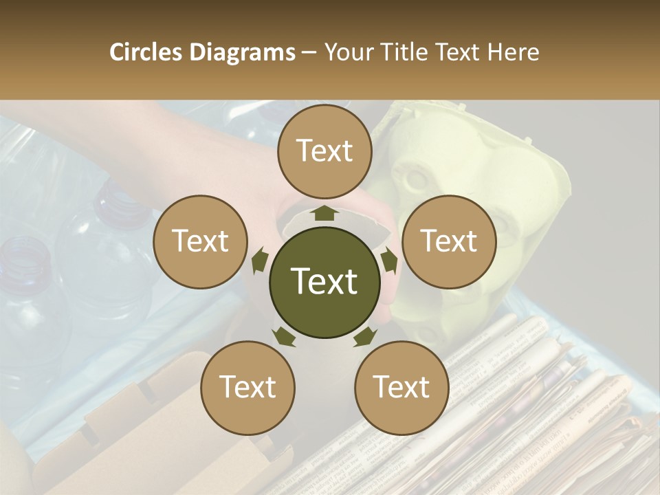 Elderly Ocean Coast PowerPoint Template