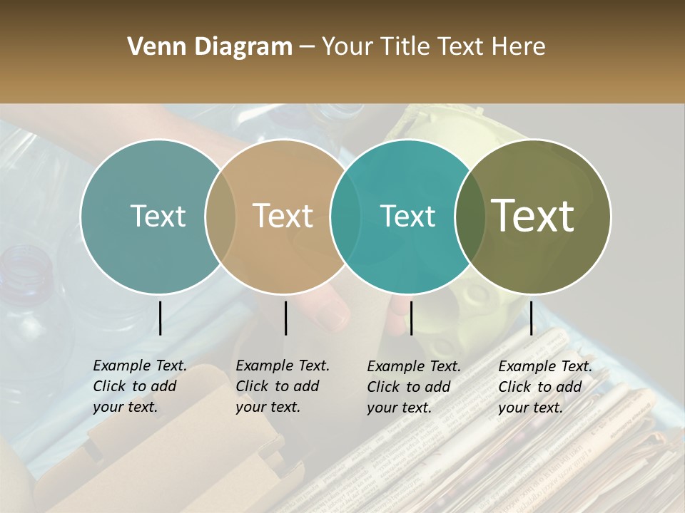 Elderly Ocean Coast PowerPoint Template
