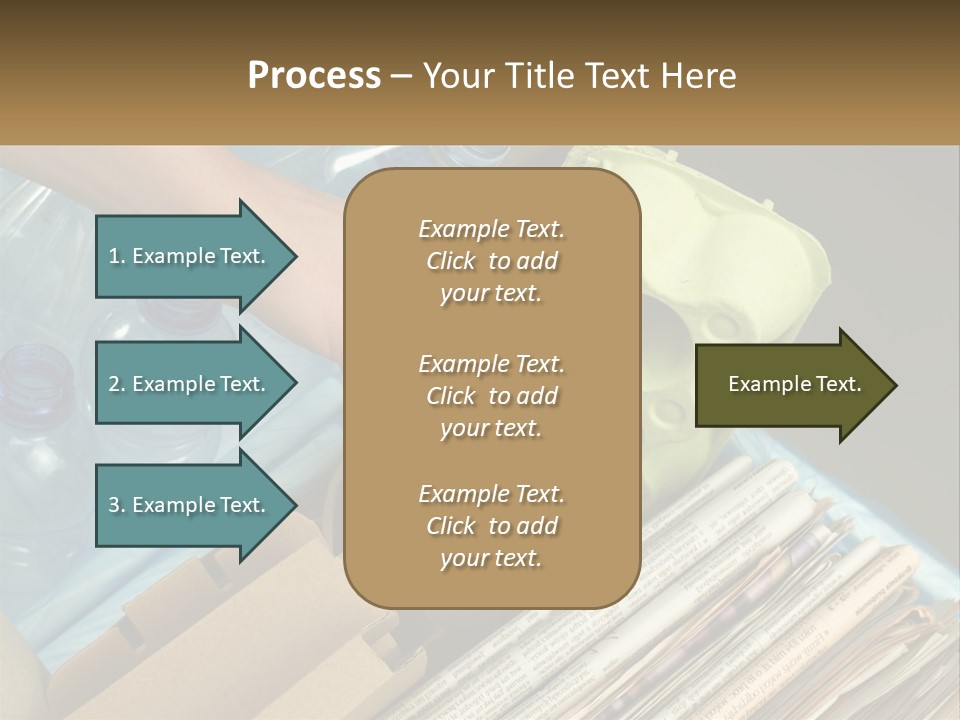Elderly Ocean Coast PowerPoint Template
