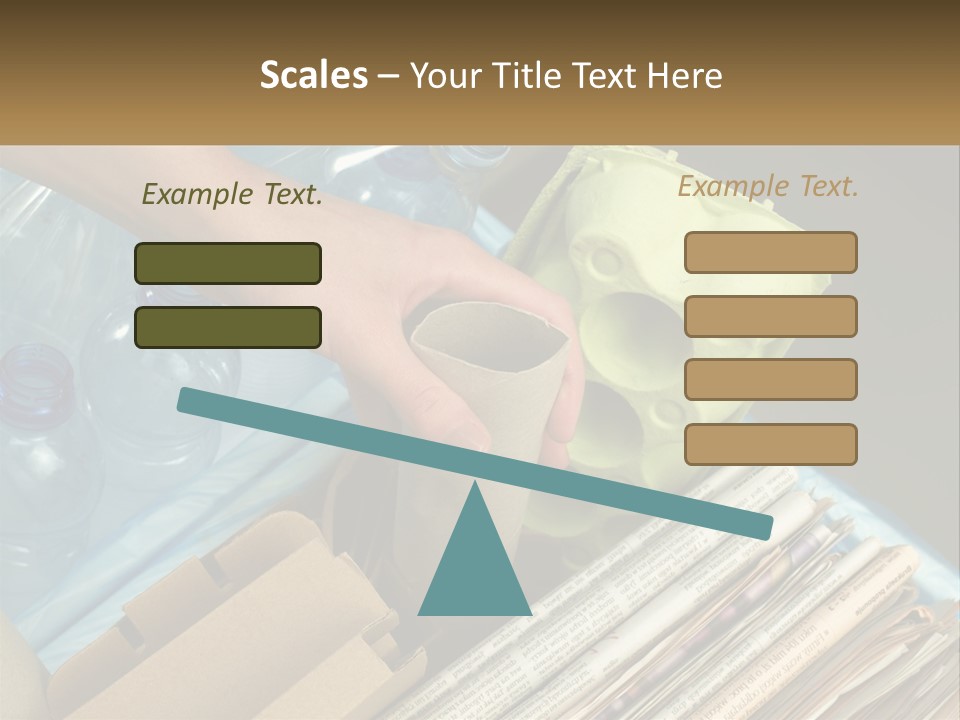 Elderly Ocean Coast PowerPoint Template