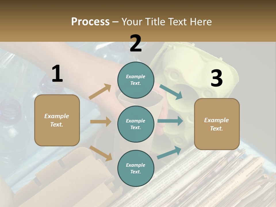 Elderly Ocean Coast PowerPoint Template