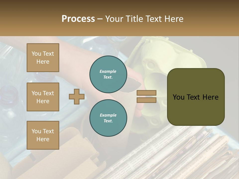 Elderly Ocean Coast PowerPoint Template