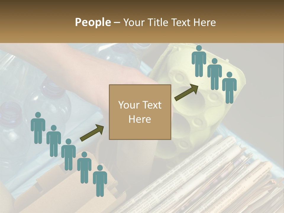 Elderly Ocean Coast PowerPoint Template