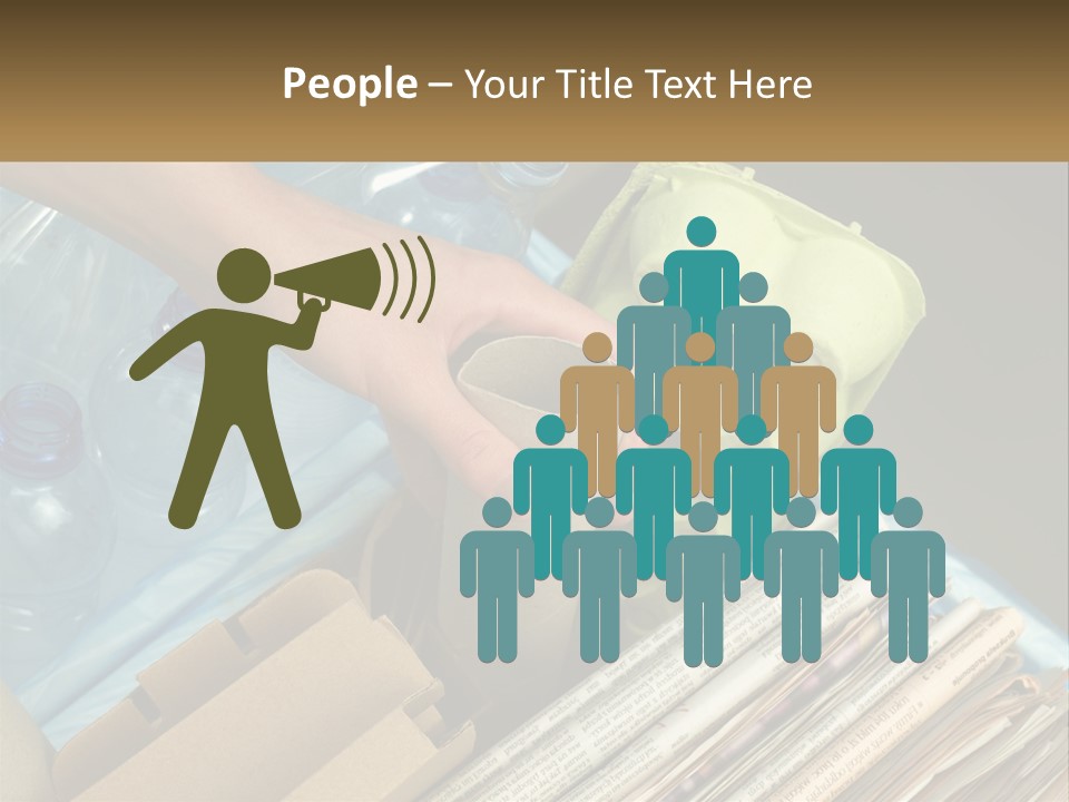 Elderly Ocean Coast PowerPoint Template