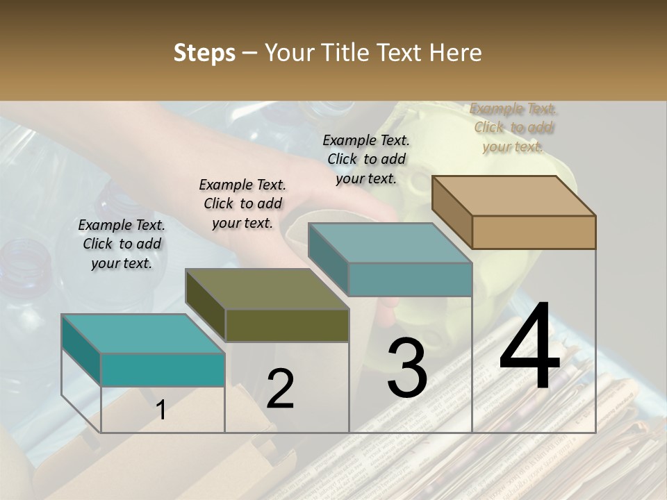 Elderly Ocean Coast PowerPoint Template