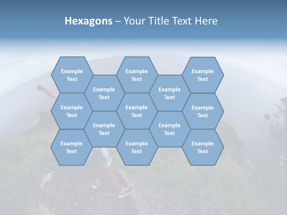 Daughter Peaceful Senior PowerPoint Template