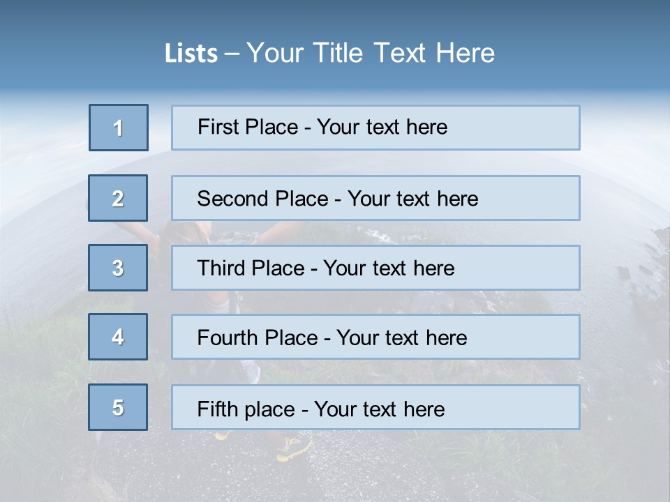 Daughter Peaceful Senior PowerPoint Template