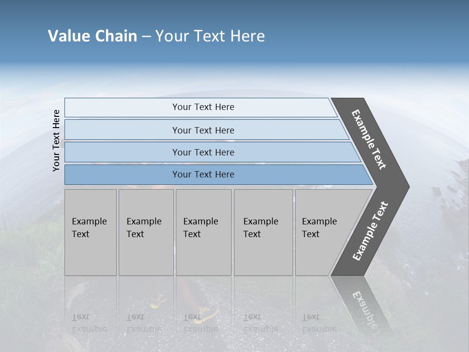 Daughter Peaceful Senior PowerPoint Template