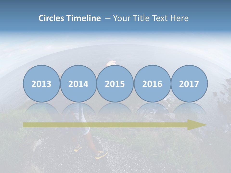 Daughter Peaceful Senior PowerPoint Template