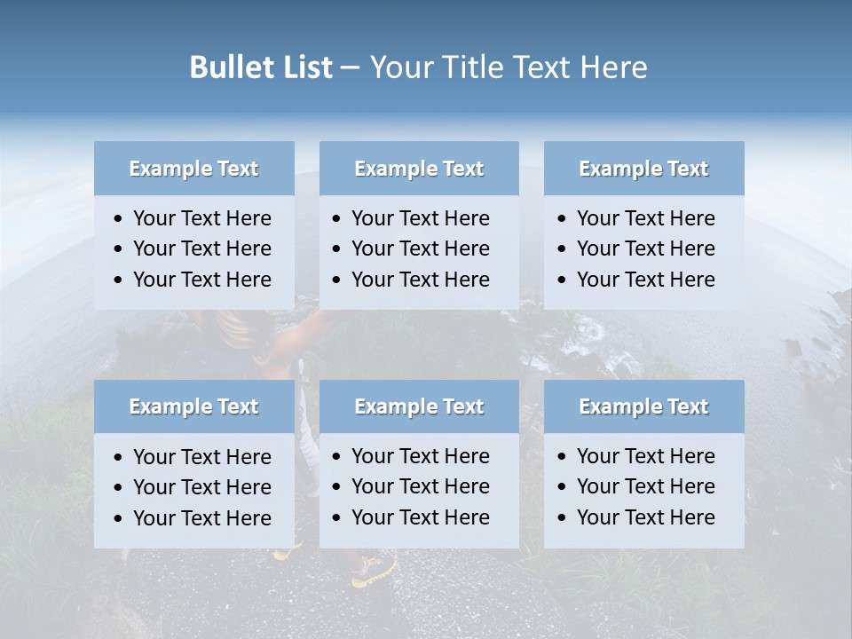 Daughter Peaceful Senior PowerPoint Template