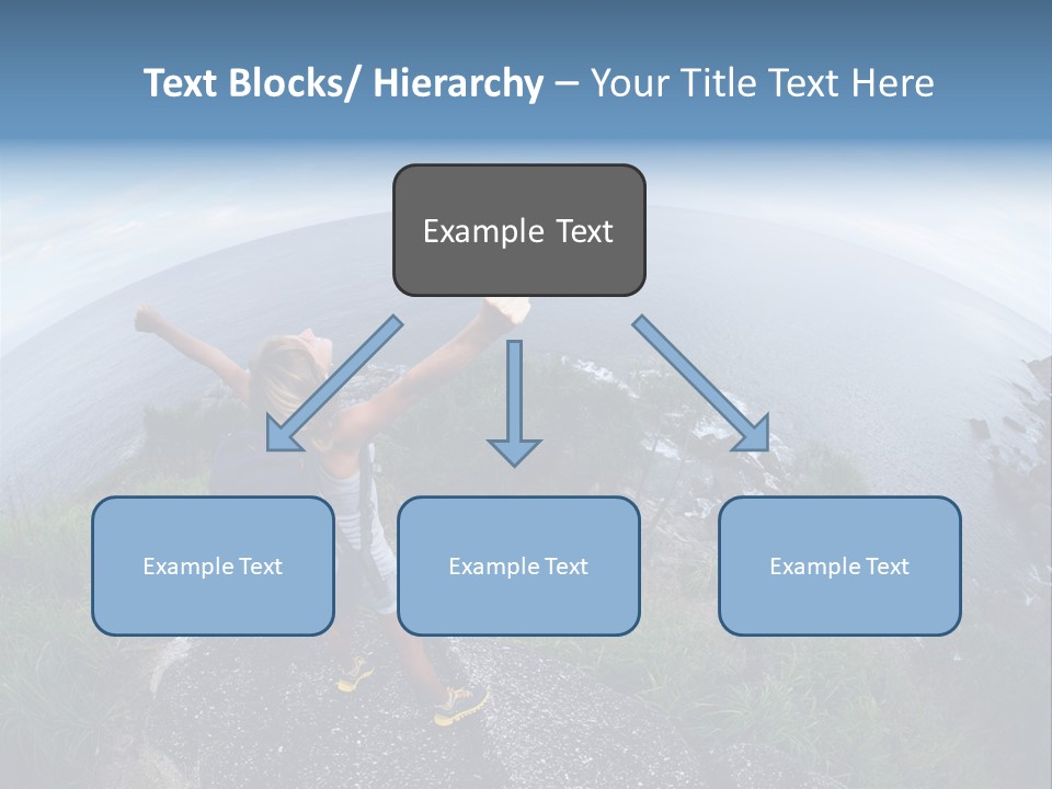 Daughter Peaceful Senior PowerPoint Template