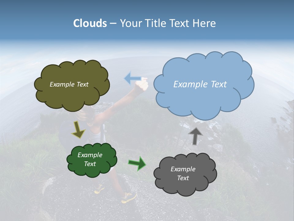 Daughter Peaceful Senior PowerPoint Template