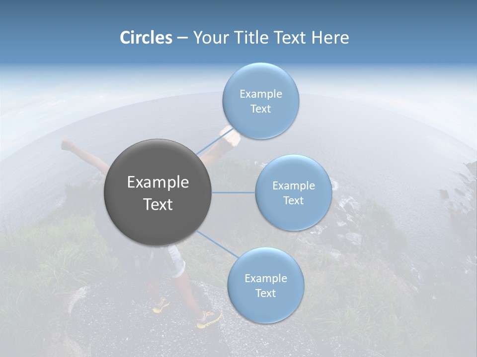 Daughter Peaceful Senior PowerPoint Template