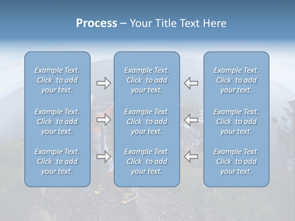 Daughter Peaceful Senior PowerPoint Template