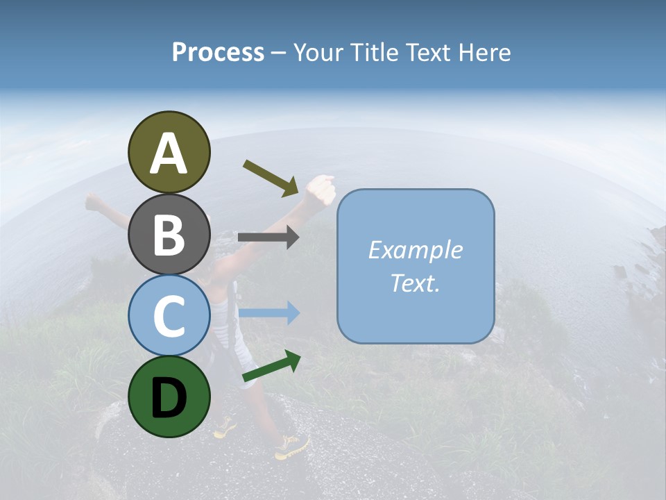 Daughter Peaceful Senior PowerPoint Template