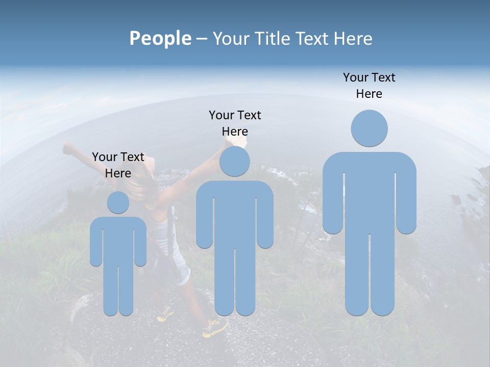 Daughter Peaceful Senior PowerPoint Template