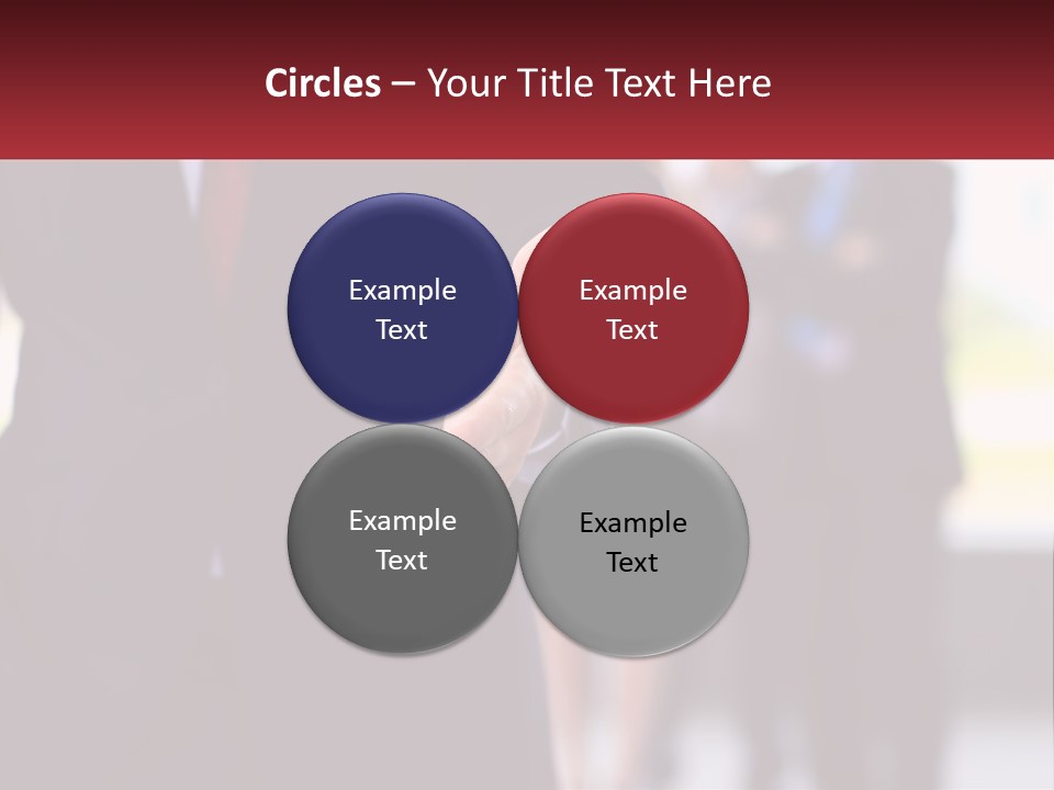 Single Daughter Portrait PowerPoint Template