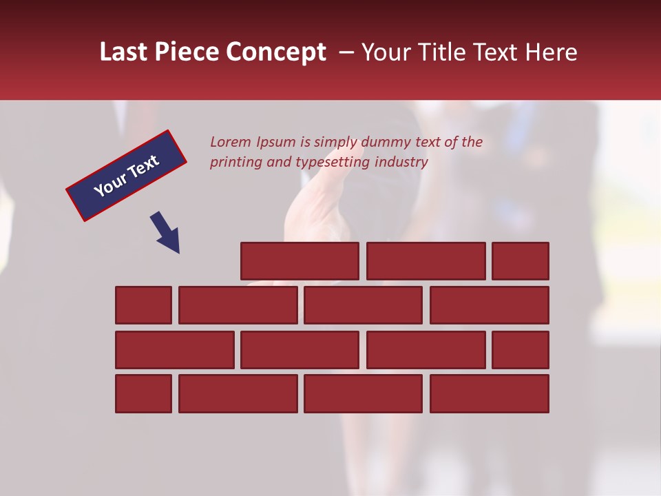 Single Daughter Portrait PowerPoint Template