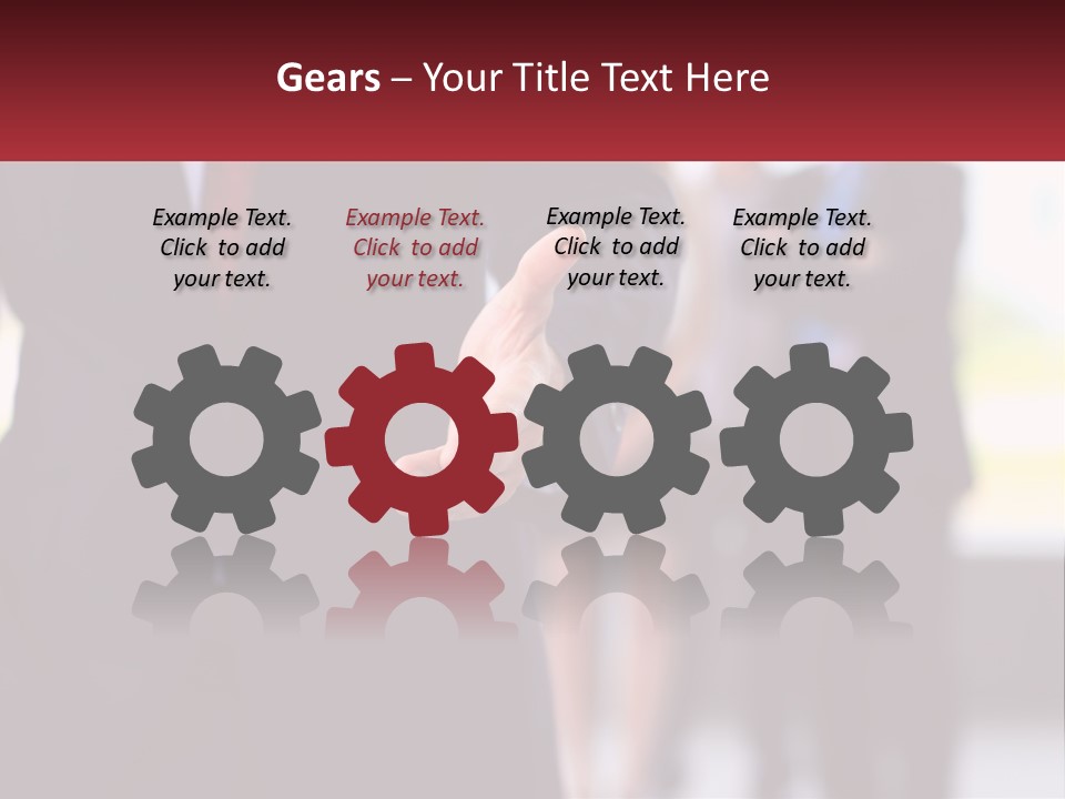 Single Daughter Portrait PowerPoint Template