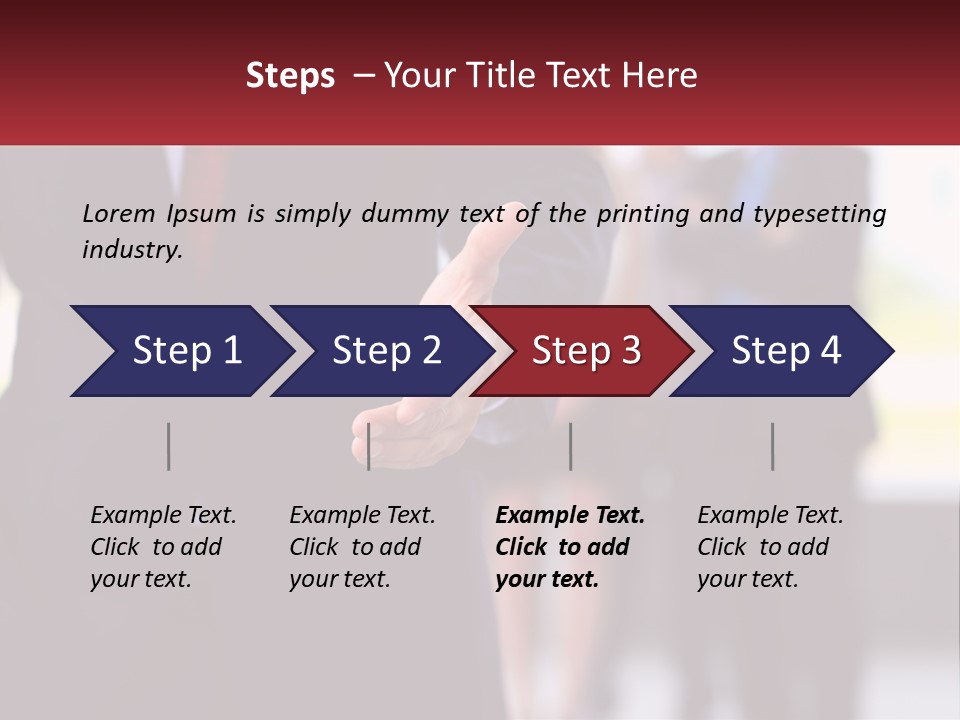 Single Daughter Portrait PowerPoint Template