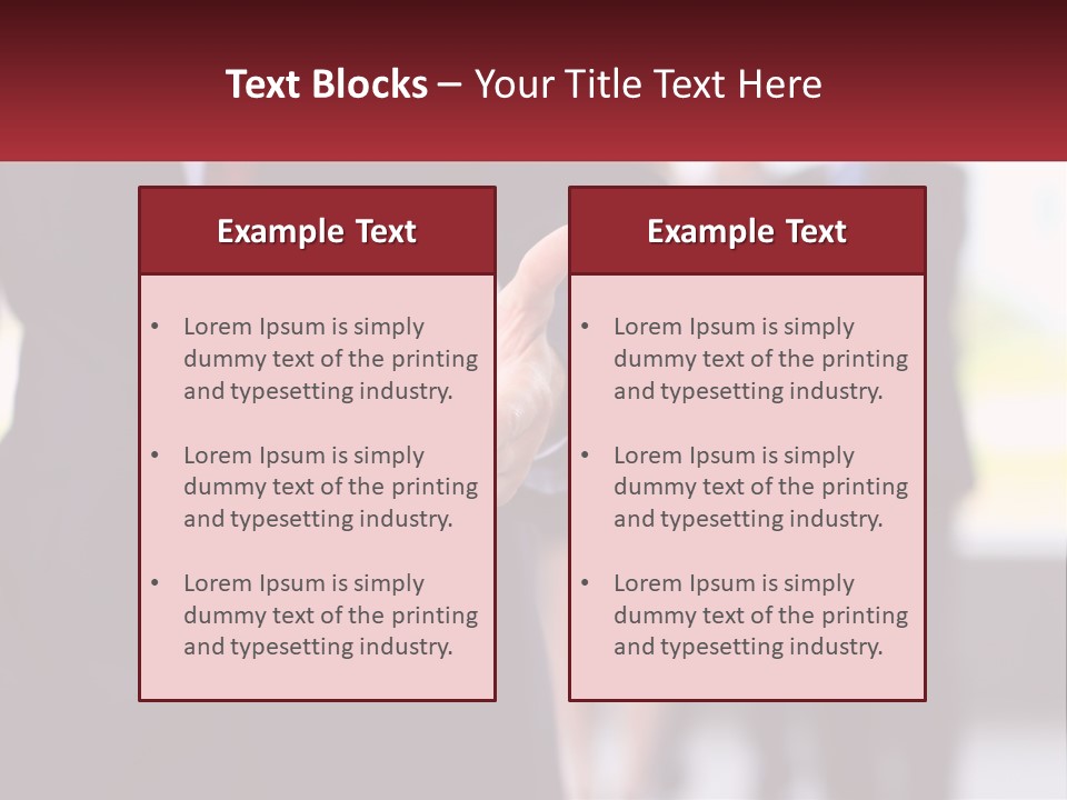 Single Daughter Portrait PowerPoint Template