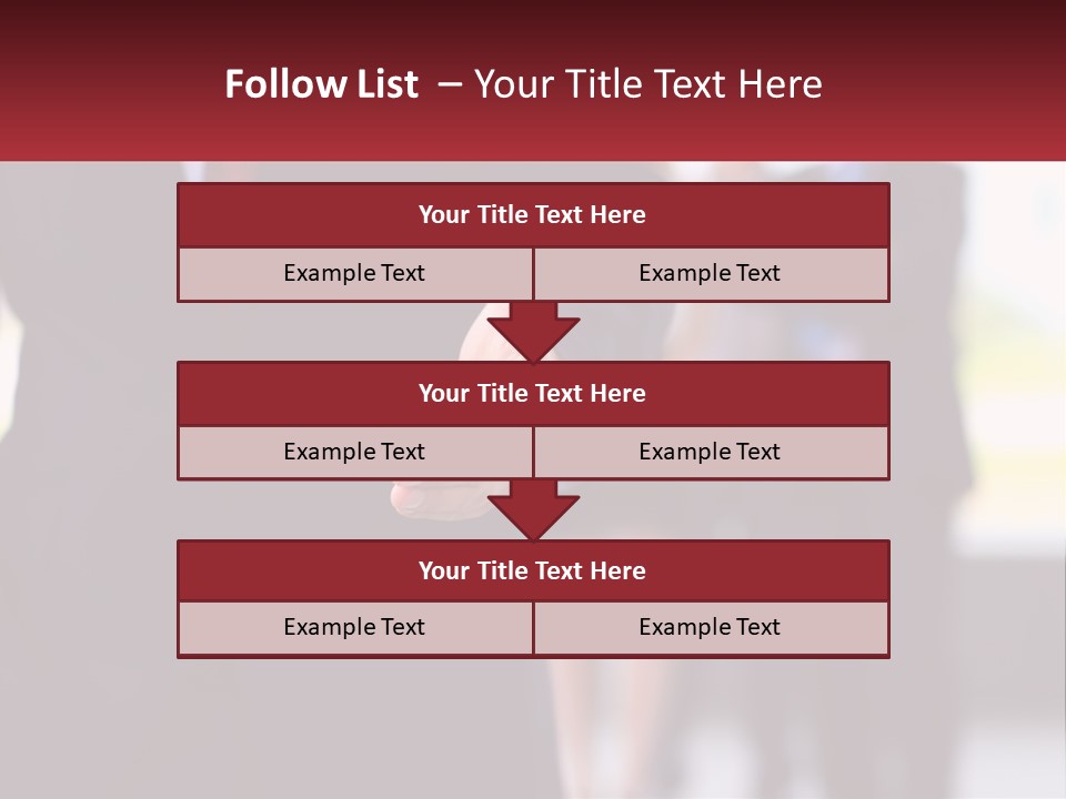 Single Daughter Portrait PowerPoint Template