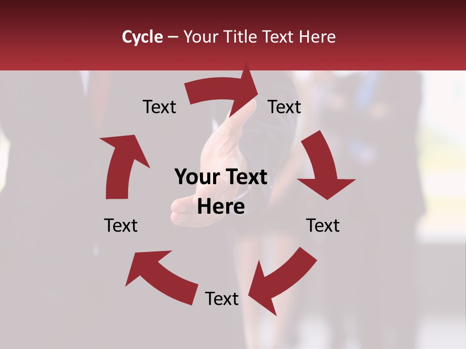 Single Daughter Portrait PowerPoint Template