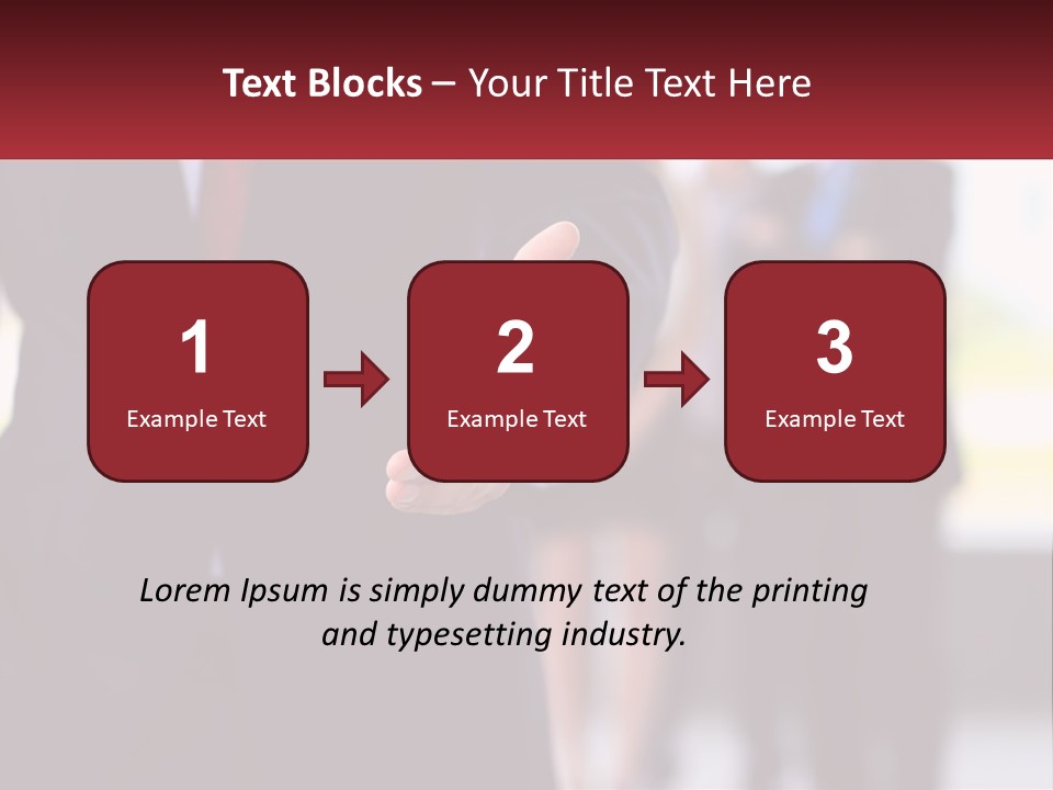 Single Daughter Portrait PowerPoint Template