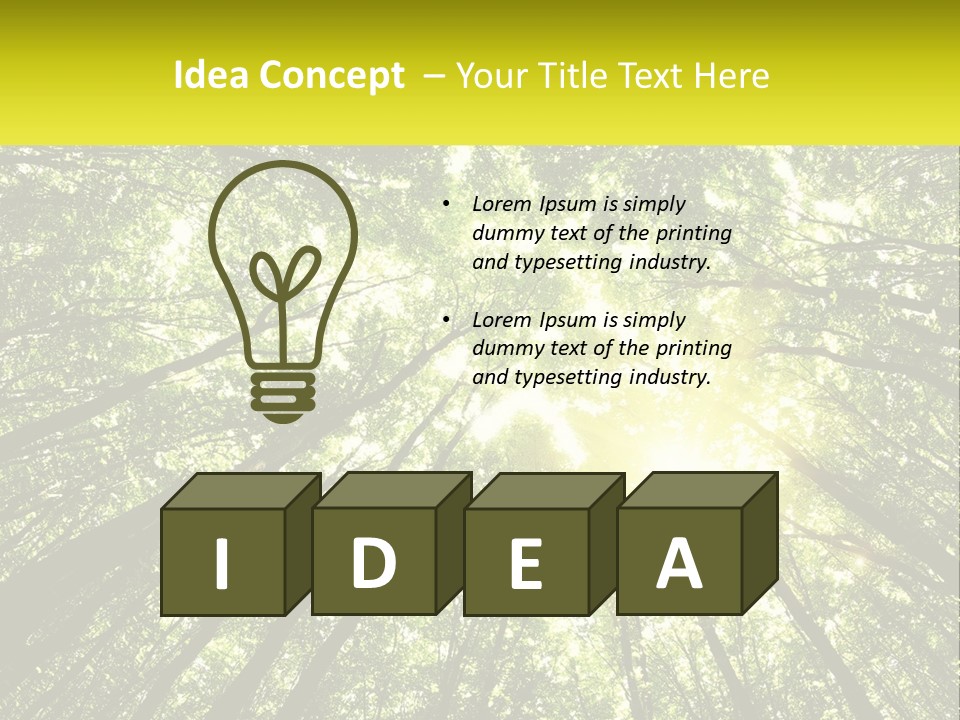 Water Standing Coast PowerPoint Template