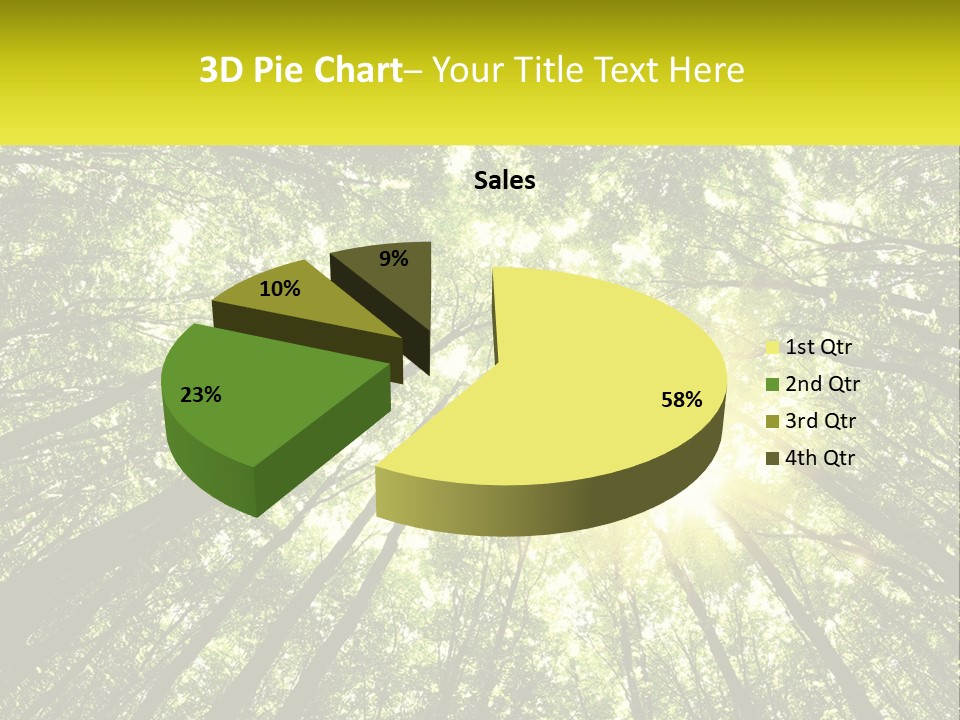 Water Standing Coast PowerPoint Template