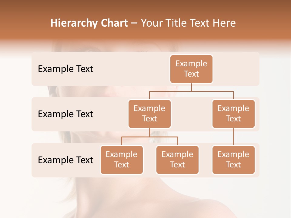 Senior Portrait Caucasian PowerPoint Template