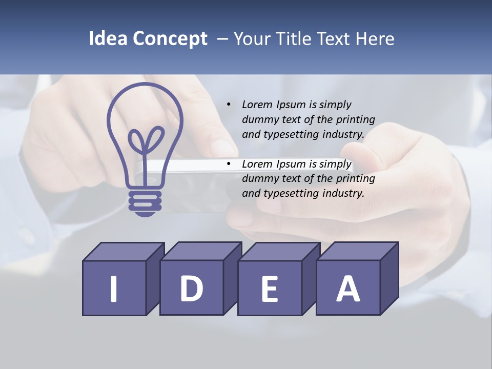 Wellness Mother Ocean PowerPoint Template