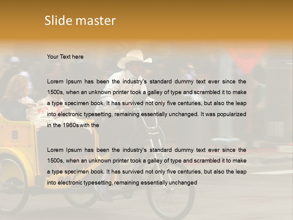 Beach Sad Sunrise PowerPoint Template