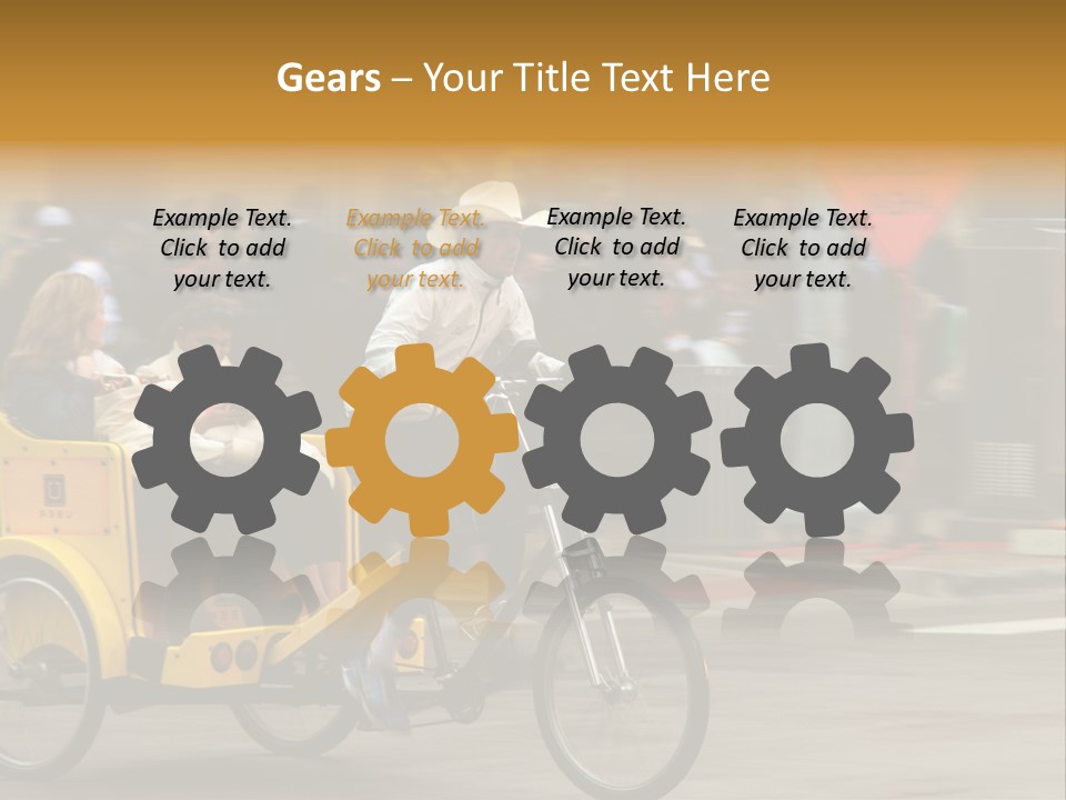 Beach Sad Sunrise PowerPoint Template