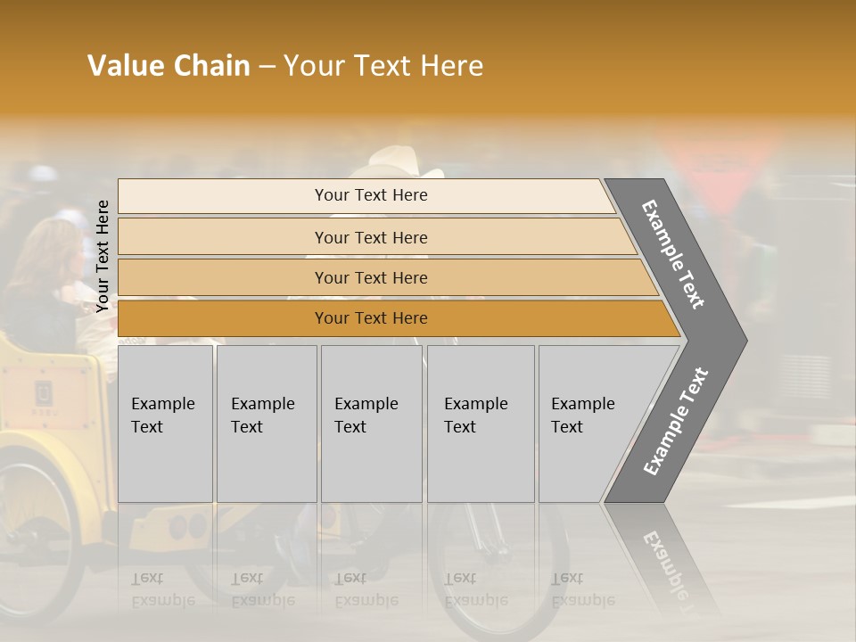 Beach Sad Sunrise PowerPoint Template