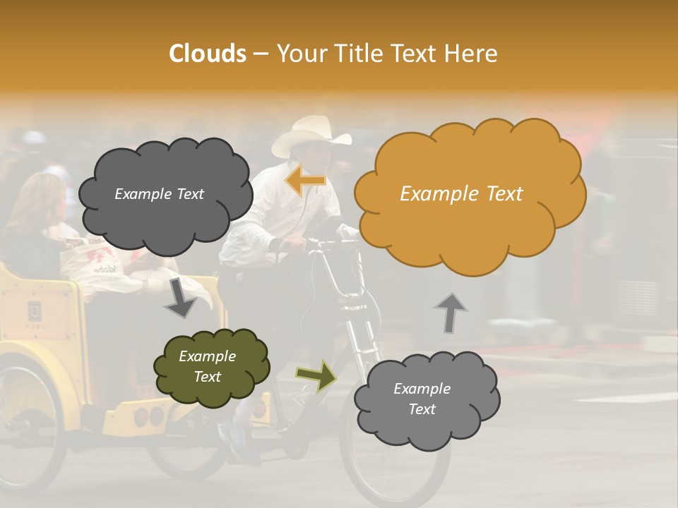 Beach Sad Sunrise PowerPoint Template