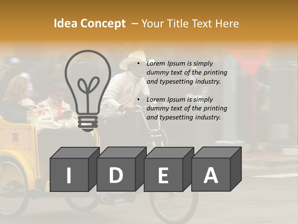 Beach Sad Sunrise PowerPoint Template