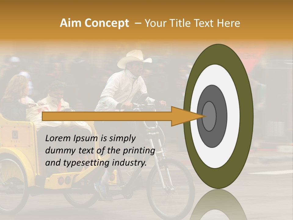 Beach Sad Sunrise PowerPoint Template