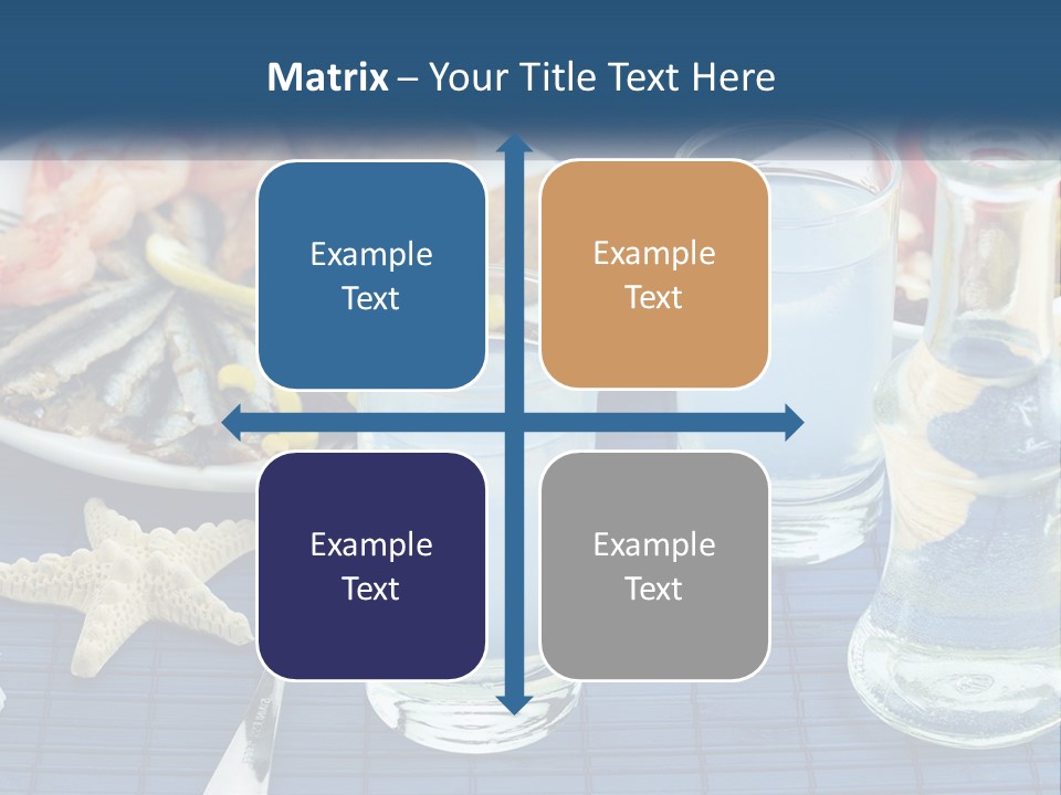 White Water Portrait PowerPoint Template