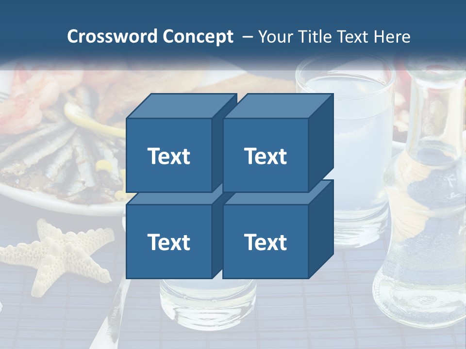 White Water Portrait PowerPoint Template