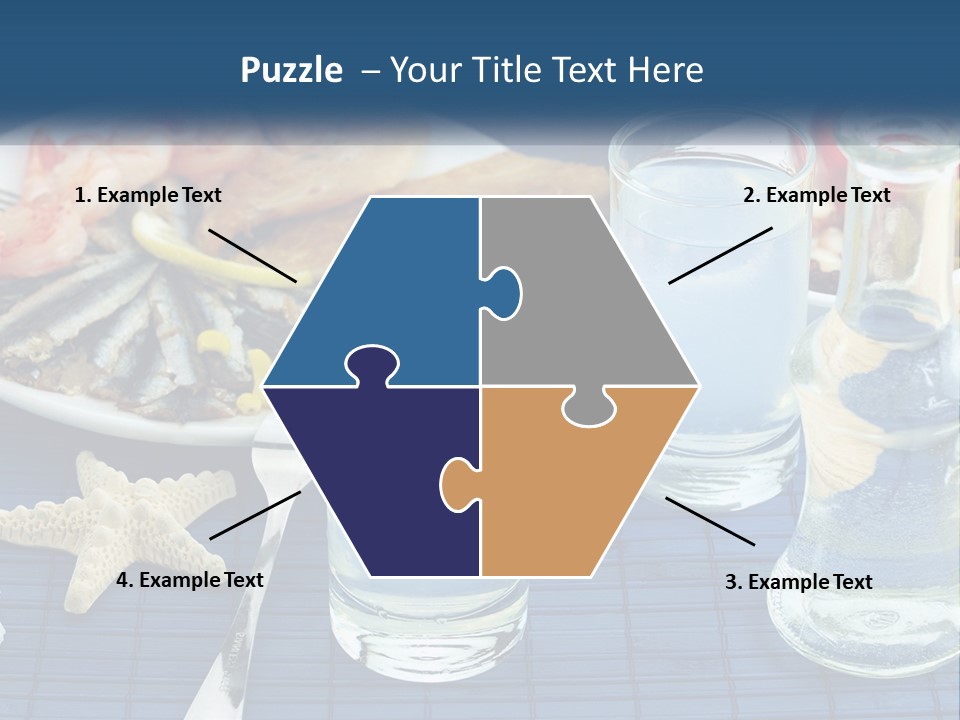 White Water Portrait PowerPoint Template