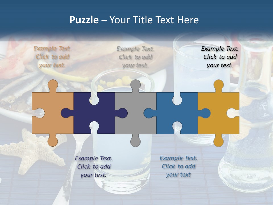 White Water Portrait PowerPoint Template