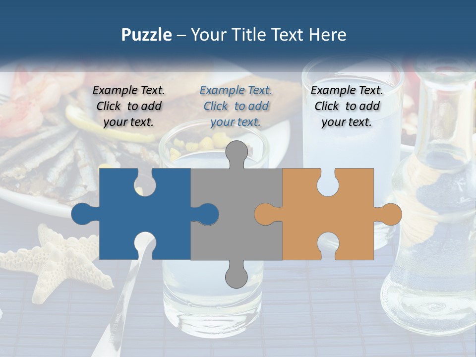 White Water Portrait PowerPoint Template