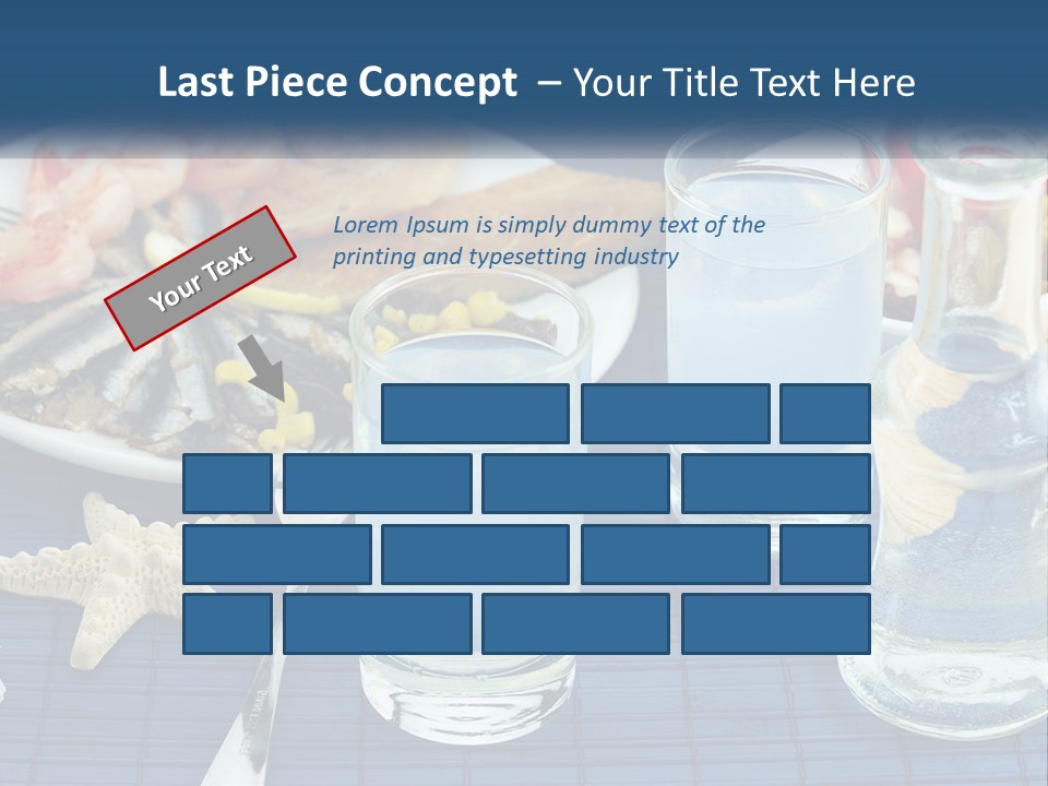 White Water Portrait PowerPoint Template