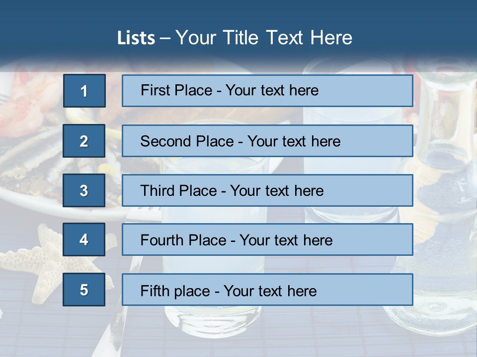 White Water Portrait PowerPoint Template