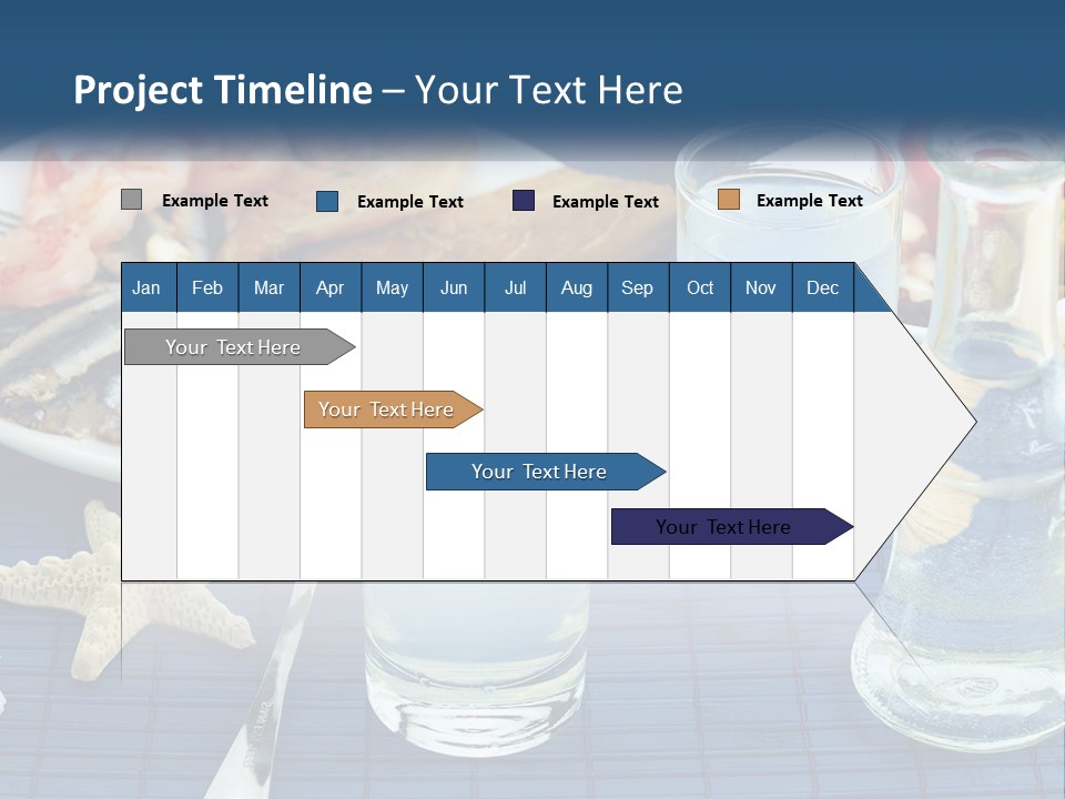 White Water Portrait PowerPoint Template