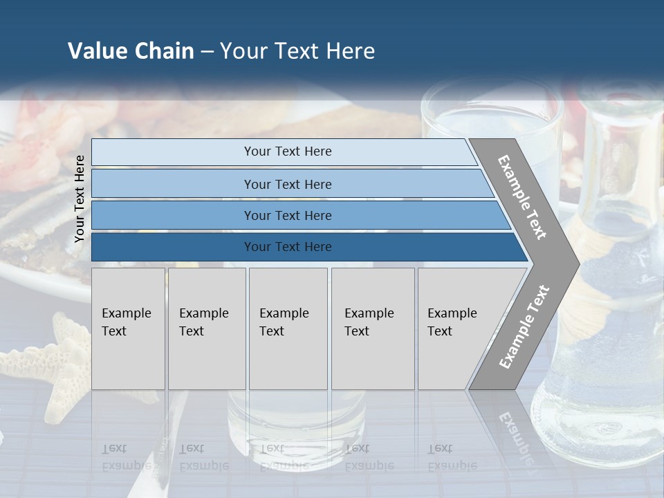 White Water Portrait PowerPoint Template