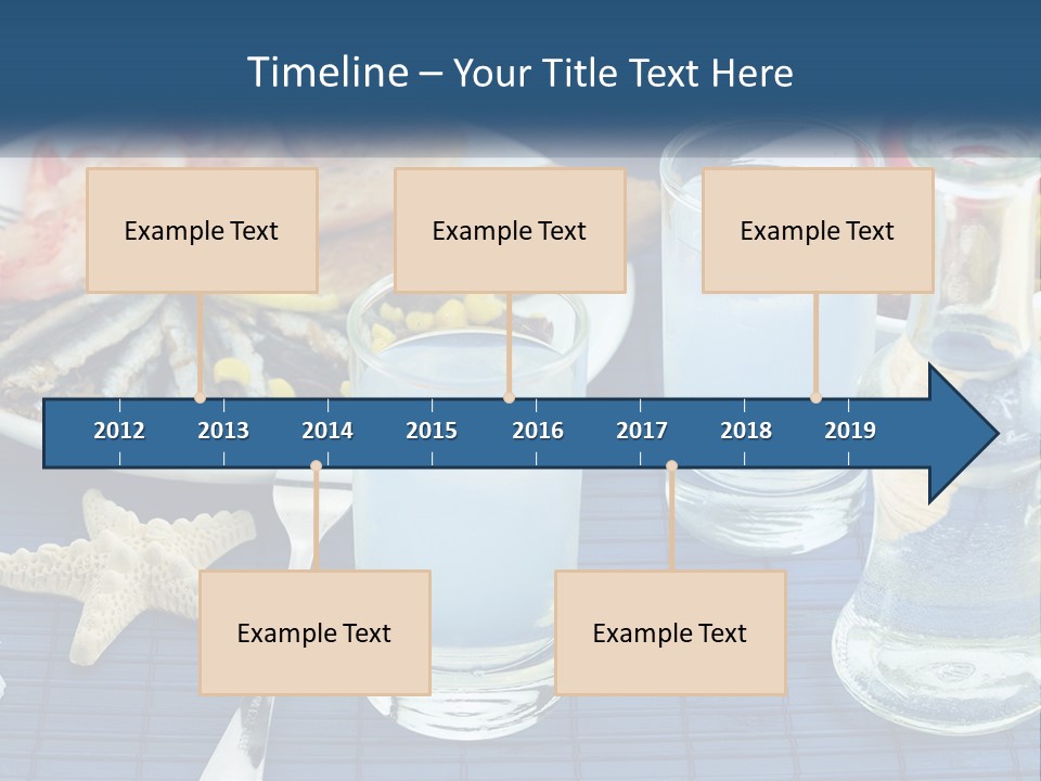 White Water Portrait PowerPoint Template