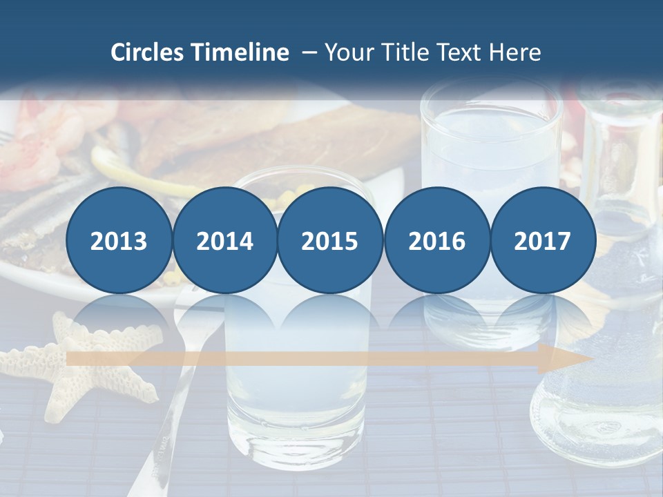 White Water Portrait PowerPoint Template