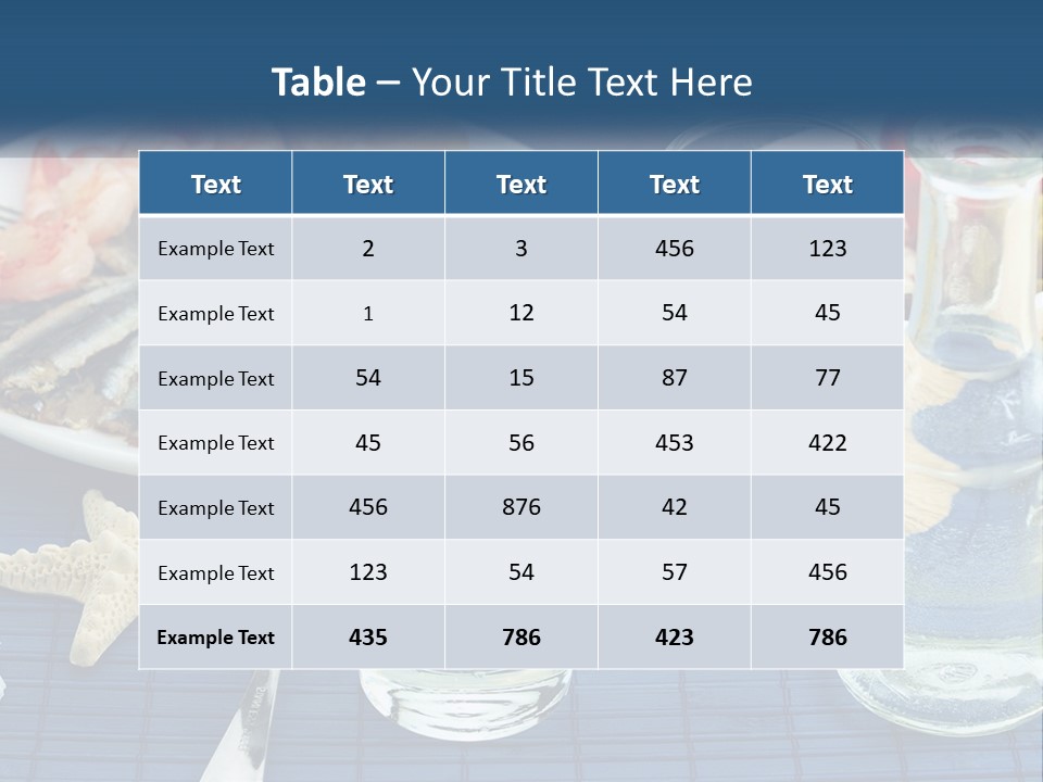 White Water Portrait PowerPoint Template